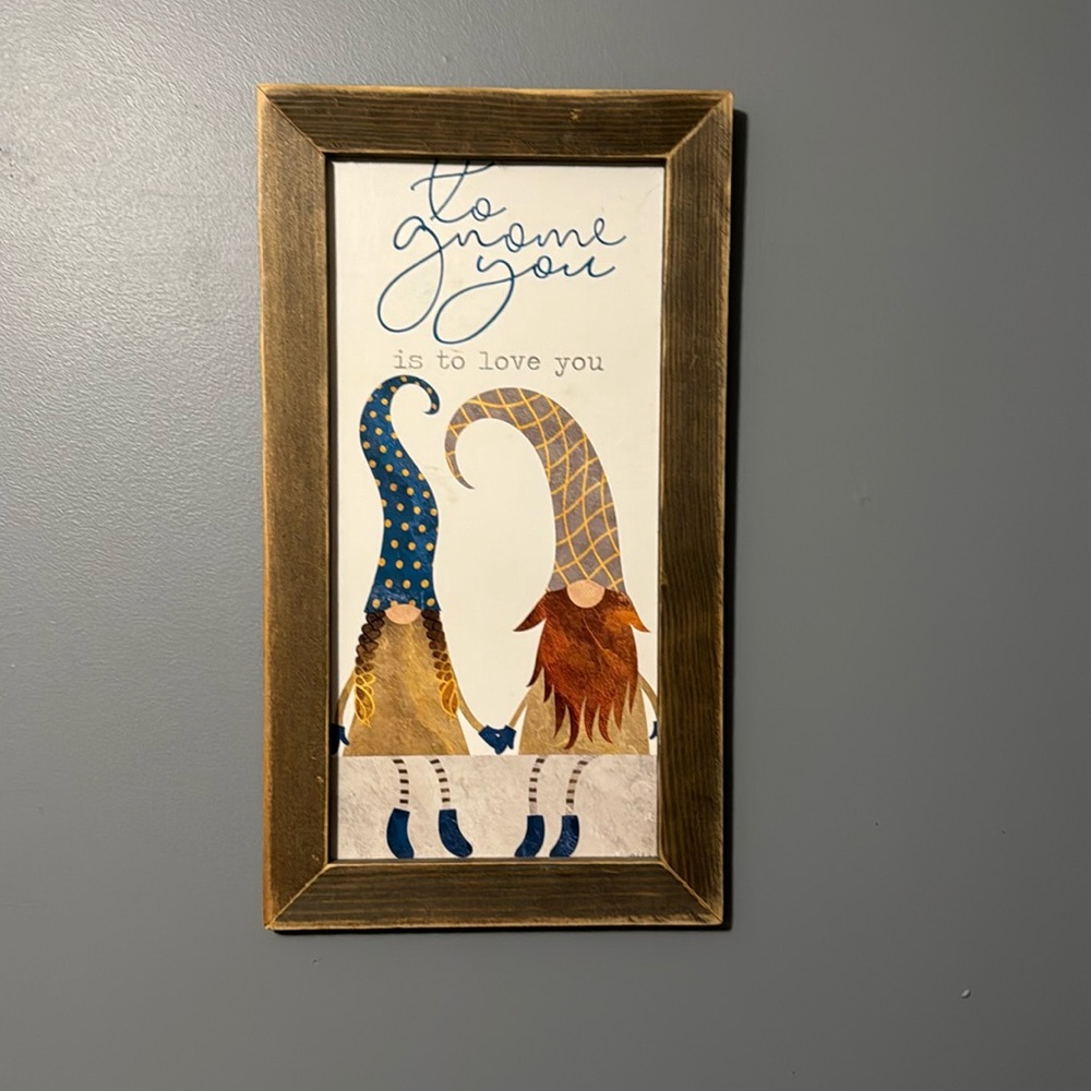 Gnome Wall Decor